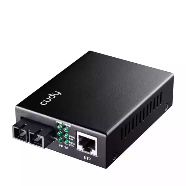 Mrežni media konverter 10/100/1000 Cudy MC100GSA-20 Gigabit/ Fiber single mode do 20 km