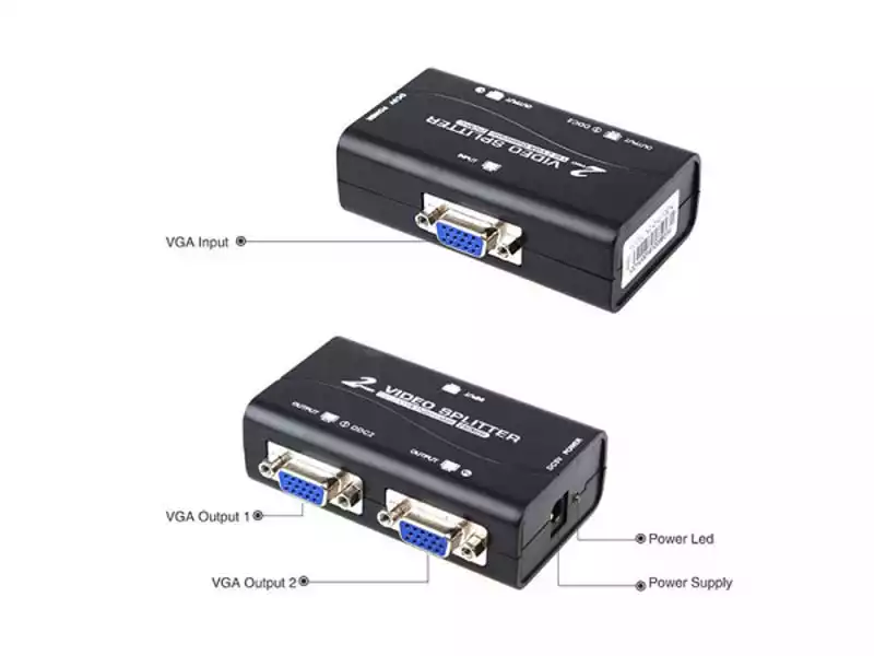 VGA spliter 1/2 2 Porta V-SP112 Aktivni
