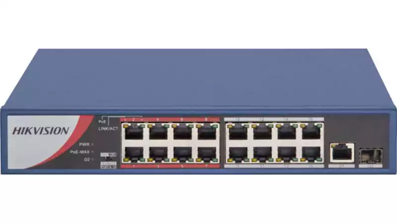 PoE Svič 18- port Hikvision DS-3E0318P-E/M(B)