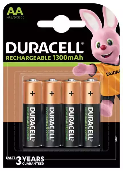 Punjiva baterija Duracell 1300 6M AA (pak 4 kom)