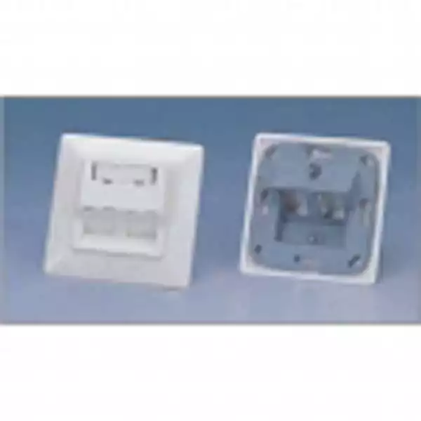 Poklopac German 80x80 mm sa dva slota (za AMP module)