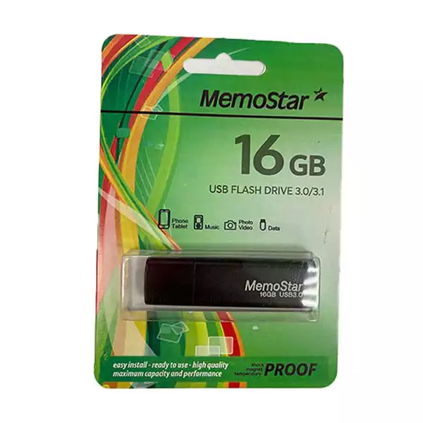 USB Flash 16GB 3.0 BOY MemoStar Crni