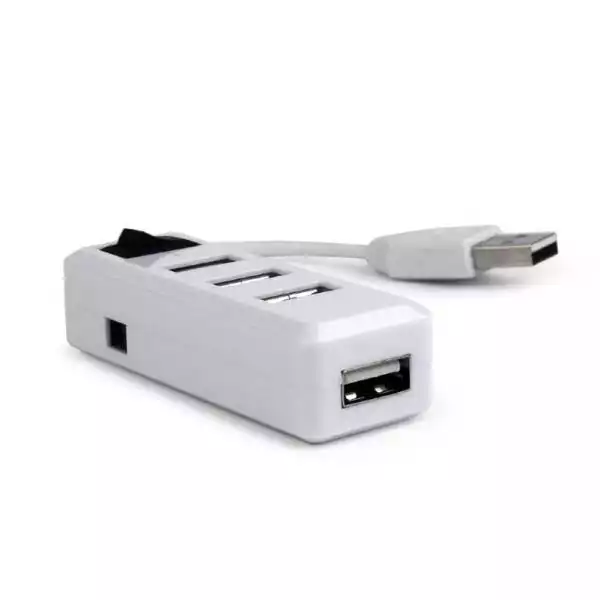 USB HUB 4 port Gembird 2.0 UHB-U2P4-02 sa prekidačem beli