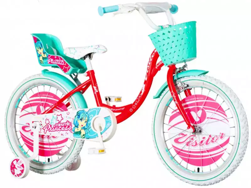 Dečiji bicikl Cosmic Princess 20 ROZA TIRKIZ BELI - COS20020/11