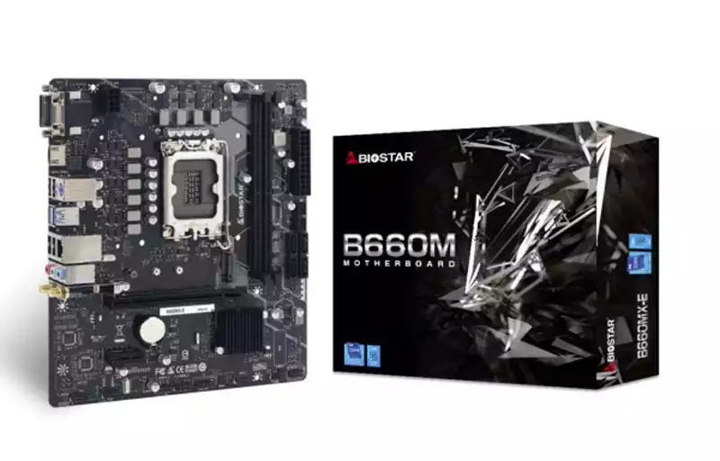 Matična ploča 1700  Biostar B660MX-E HDMI/DVI/VGA/M.2