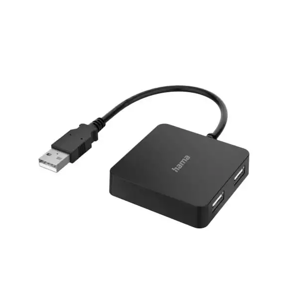 USB HUB 4 port Hama 2.0 200121 Crni