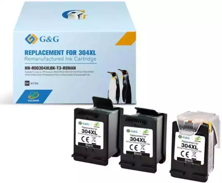G&G HP 304 XL N9K06AE  Black