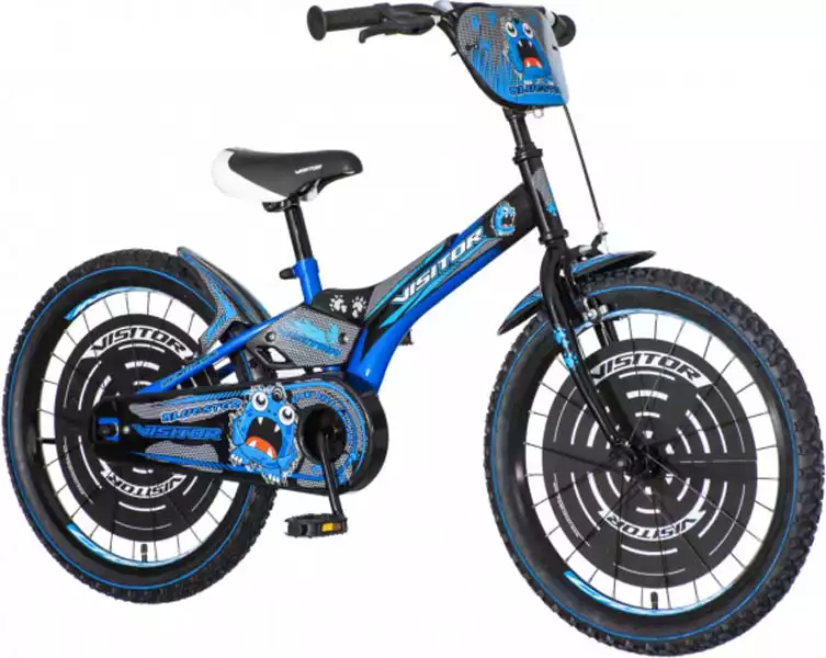 Bicikla BLU200 20 Dečija Bluester plav crni