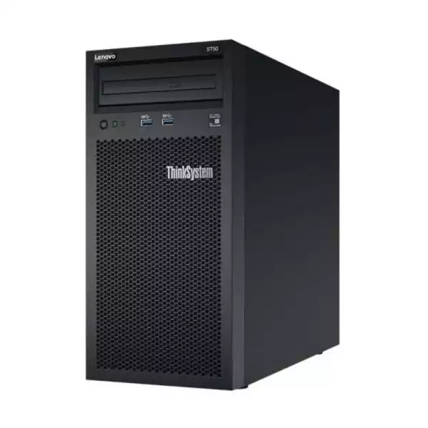 Server Lenovo ThinkSystem ST50 Xenon E-2124G 4C 3,4 GHz/8GB RAM/HDD 2x1TB/DVDRW 7Y48A006EA