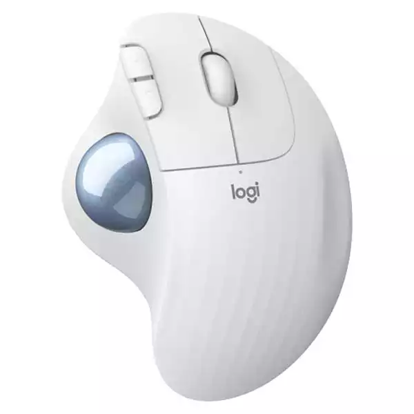 Bežični miš Logitech Ergo M575 Wireless Trackball, beli