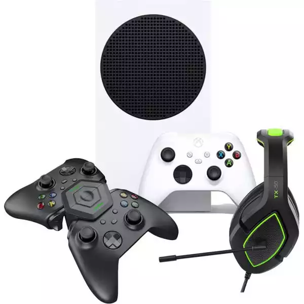 Microsoft Xbox S Console 512GB+TX50 Headset+AC2 Ammo Clip Charging Dock