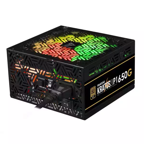 Napajanje 650W Gamdias 80 Kratos P1-650G Gold