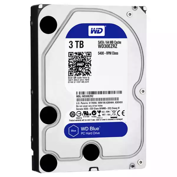 Hard disk 3TB Western Digital WD30EZAZ Blue