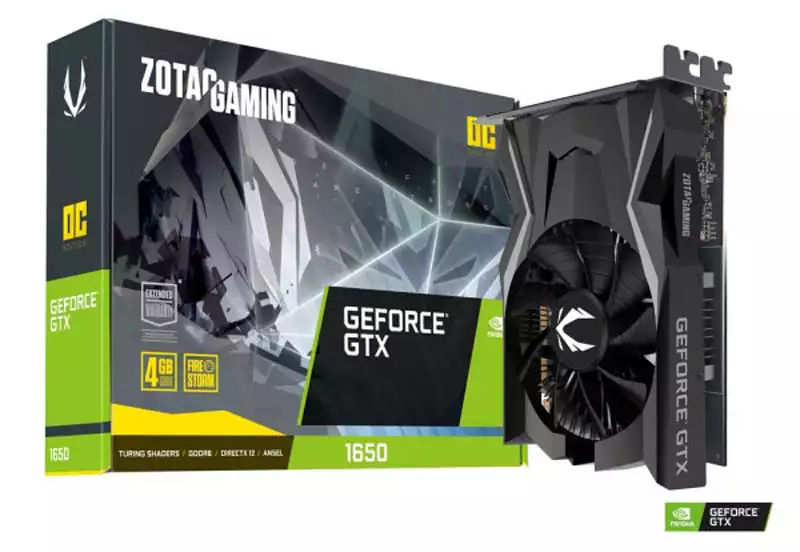 Grafička karta Zotac GeForce GTX 1650 4GB DDR6 128 bit DVI/DP/HDMI