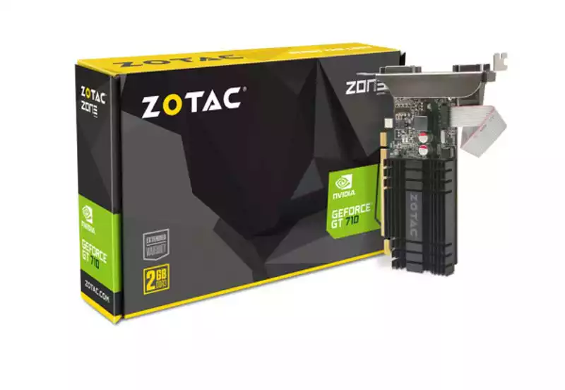 Grafička karta Zotac GeForce GT 710 ZONE 2GB DDR3 64 bit VGA/HDMI/DVI