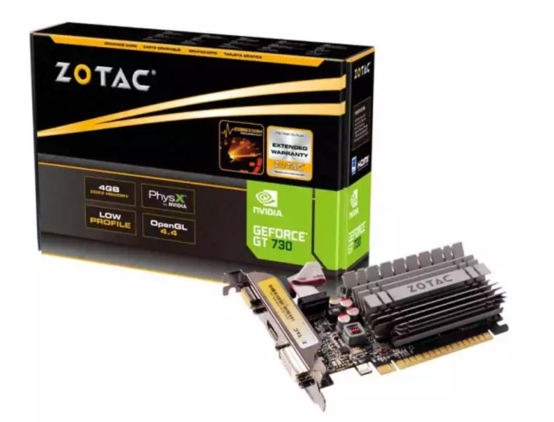 Grafička karta Zotac GeForce GT 730 4GB DDR3 64 bit VGA/HDMI