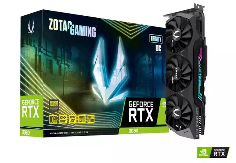 Grafička karta Zotac GAMING GeForce RTX 3080 Trinity OC 10GB DDR6 320 bit 3xDP/HDMI