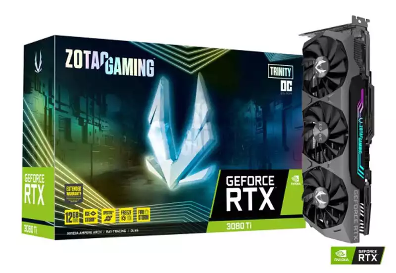 Grafička karta Zotac GAMING GeForce RTX 3080 TI Trinity OC 12GB DDR6 384 bit 3xDP/HDMI