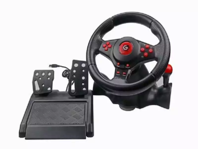 Volan Gembird STR-ShockForce-4in1 za PS4,PS3,Switch,PC