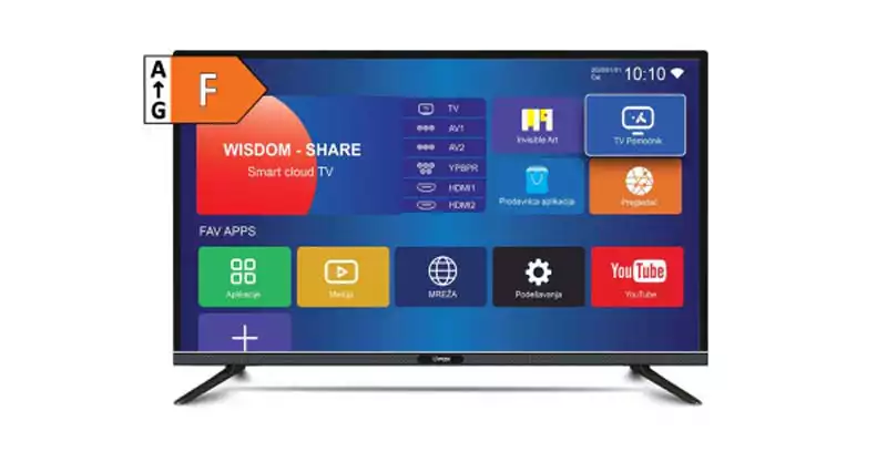 SMART LED TV 43 FOX 43AOS420A 3840x2160/4K/DVB-T2/S2/C