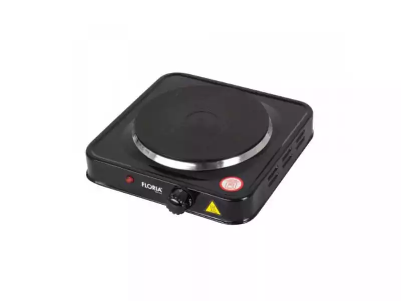 Električni rešo Zilan ZLN2806K/1000W/ringla 15cm/crna