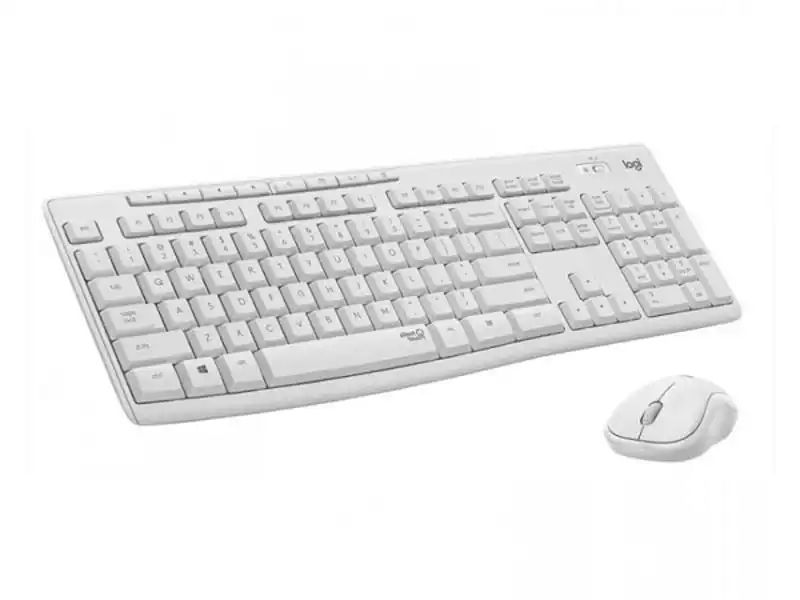 Bežična tastatura + miš Logitech Graphite MK295 US Bela