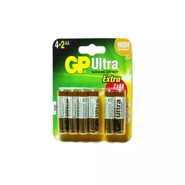 Gp Baterija GP ultra alkalna LR06 AA 4+2 ( 4348 ) 