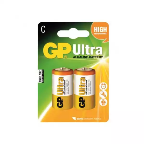 Gp Baterija GP ultra alkalna LR14 -2 kom ( 0407 ) 