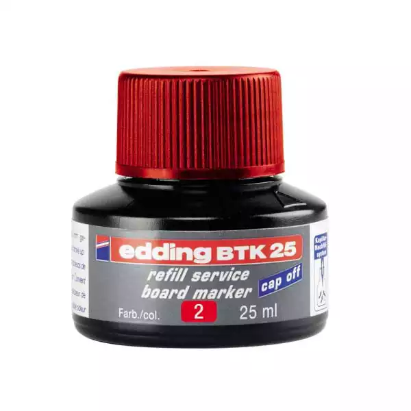 Edding Refil za board marker Edding BTK 25 ml Crveni ( 6882 ) 