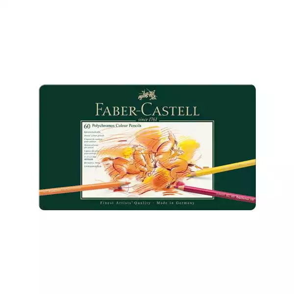 Faber Castell Drvene bojice Faber Castell Polychromos 1/60 110060 metalna kutija ( C256 ) 