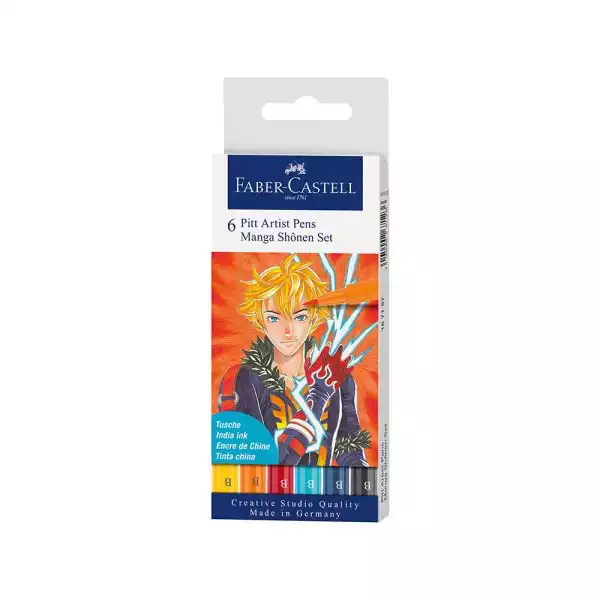 Faber Castell Pitt Art set Faber Castell Manga 1/6 167157 ( C417 ) 