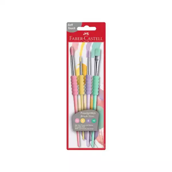 Faber Castell Četkica Faber Castell soft grip set 1/4 pastel 481620 ( C011 ) 