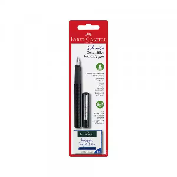 Faber Castell Naliv pero Faber Castell + patrone crno 149809 ( C054 ) 