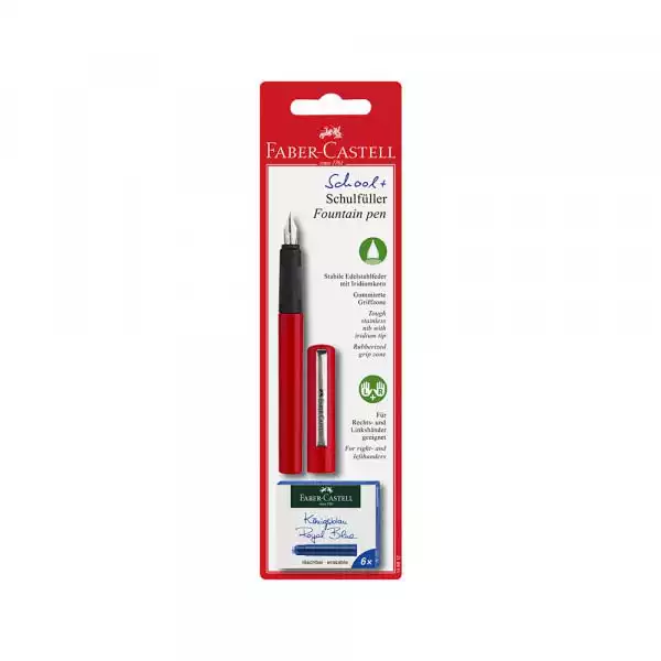 Faber Castell Naliv pero Faber Castell + patrone Crveno 149812 ( b361 ) 