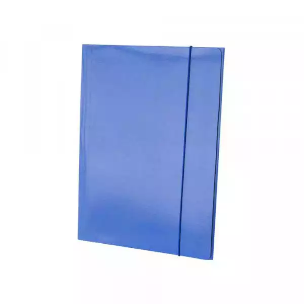Duplo Fascikla plastificirana sa gumicom 600g tamno plava ( 0366 ) 