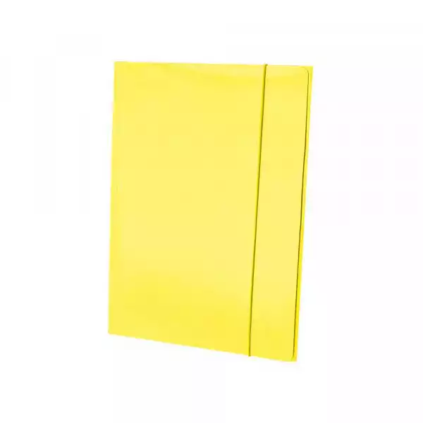 Duplo Fascikla plastificirana sa gumicom 600g žuta ( 0372 ) 