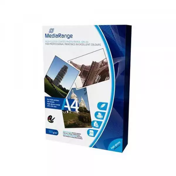 Fotokopir Foto papir A4 160gr/100 Mediarange ( 1125 ) 
