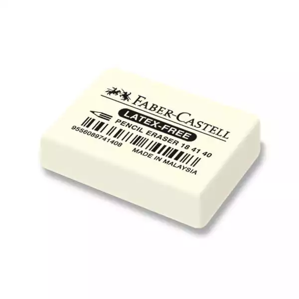 Faber Castell Gumica Faber Castell bela natural (1/40) (01717) 184140 ( 7416 ) 
