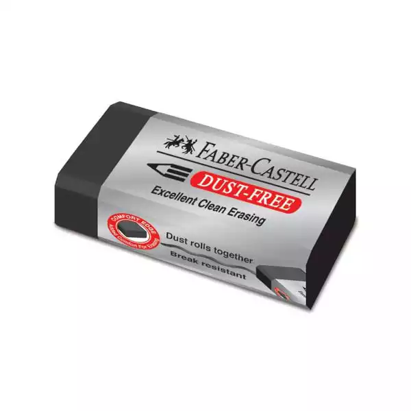 Faber Castell Gumica Faber Castell dust free crna (1/24) 187171 ( 7417 ) 