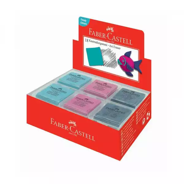 Faber Castell Gumica Faber Castell umetnička gnjeca Trendi (1/18) 127124 ( 4291 ) 