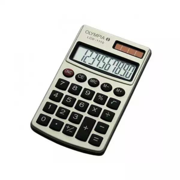 Olympia Kalkulator Olympia LCD 1110 silver ( 1282 ) 
