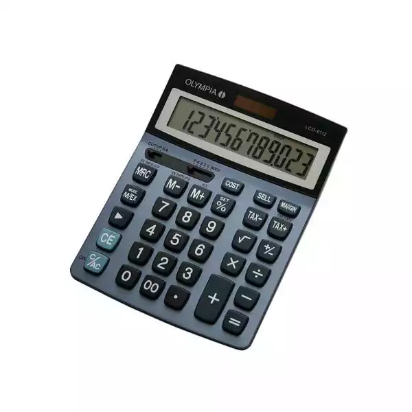 Olympia Kalkulator Olympia LCD 6112 tax ( 0560 ) 