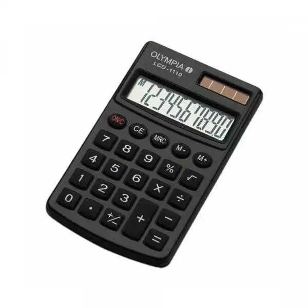 Olympia Kalkulator Olympia LCD 1110 Black ( 1055 ) 