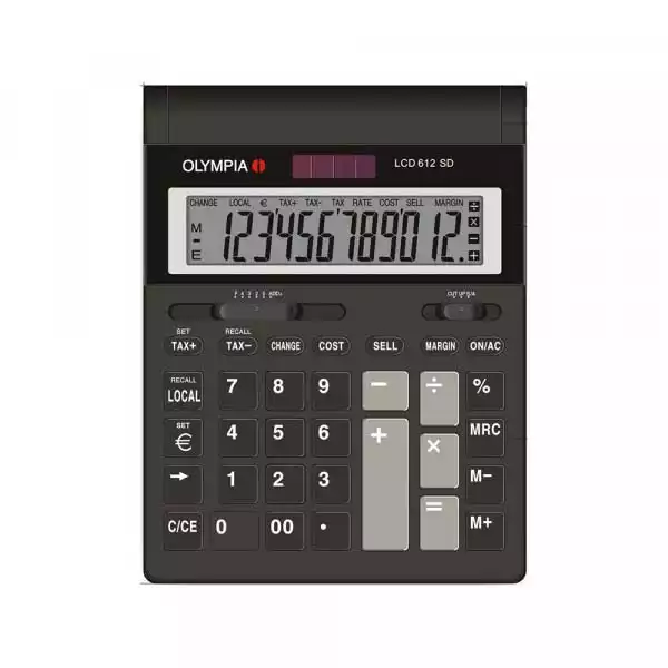 Olympia Kalkulator Olympia LCD 612 SD ( 1065 ) 