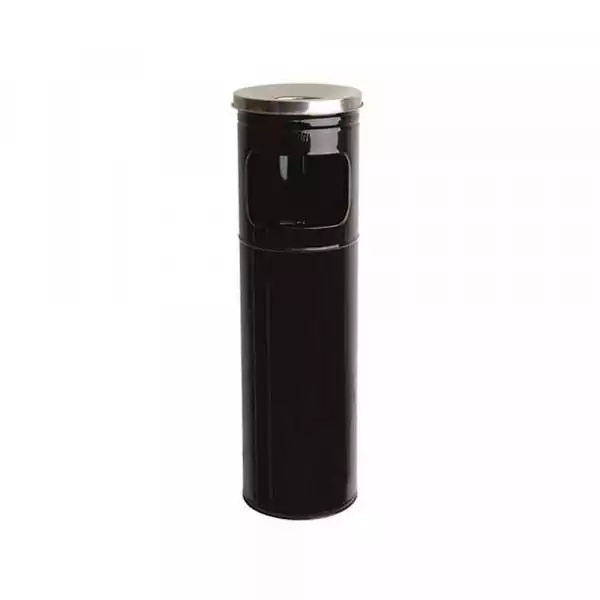 Ari Metal Kanta + pepeljara AM 1102 crna 18x60cm 15 lit. ( F461 ) 