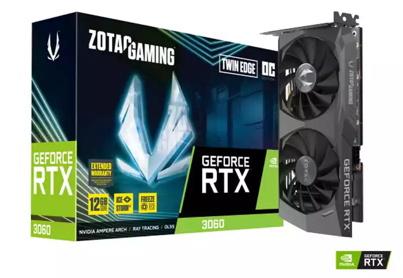Grafička karta Zotac Gaming Geforce RTX 3060 Twin Edge OC 12GB 192 bit 3xDP/HDMI
