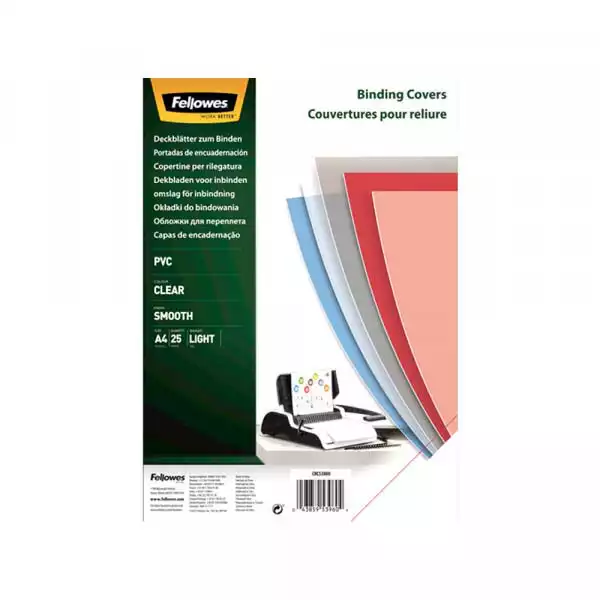 Fellowes Folija za koričenje Fellowes 5376102 pvc 200 mic providna ( 9285 ) 