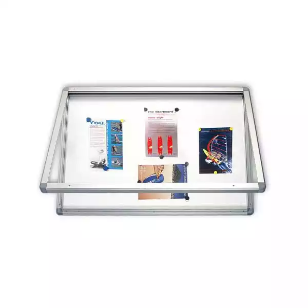 2x3 Tabla oglasna 2x3 GS11510 sa vratima i inbus ključem, bela magnetna 150x100 ( C075 ) 