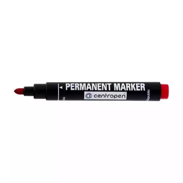 Centropen Permanent marker CENTROPEN 8566 2mm obli vrh crveni ( 3590 ) 