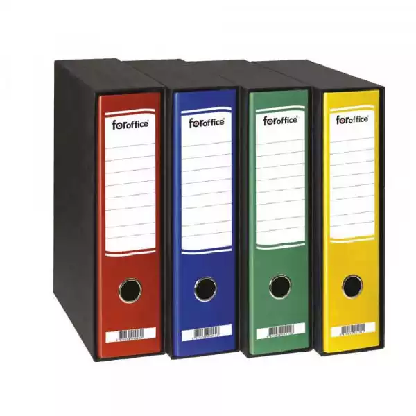Fornax Registrator A4 FORNAX sa kutijom FORoffice crni ( B930 ) 